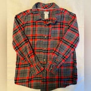 Carter’s Boy’s Long Sleeve Button Up Shirt Size 8